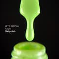 Miniatyrbild 3 av 7: NAILSOFTHEDAY Let's special Apple - pastell-ljusgrönt hybridlack, 10 ml