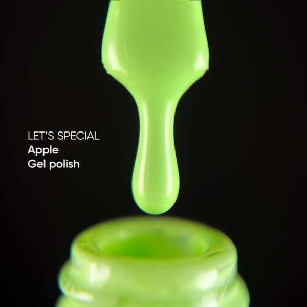 NAILSOFTHEDAY Let's special Apple - pastell-ljusgrönt hybridlack, 10 ml