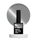 Miniatyrbild 1 av 2: NAILSOFTHEDAY Koreansk kattöga 05 - grått hybridnagellack med "cat eye"-effekt, 10 ml