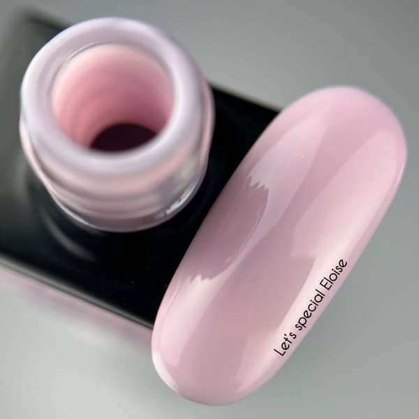 NAILSOFTHEDAY Let's special Eloise - cool rosa med glitterhybridlack, 10 ml