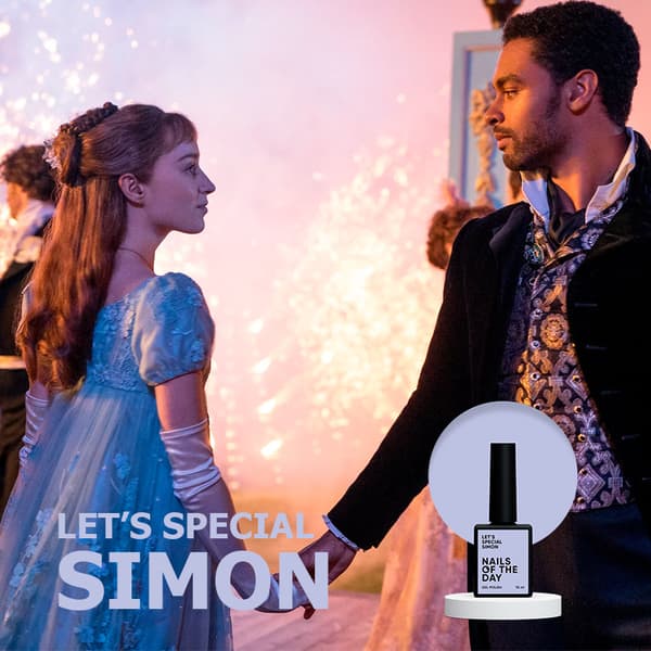 NAILSOFTHEDAY Let's special Simon - lila-sininen hybridilakka, 10 ml