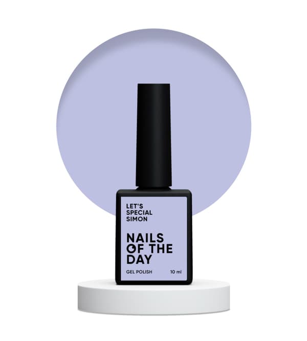 NAILSOFTHEDAY Let's special Simon - lila-sininen hybridilakka, 10 ml