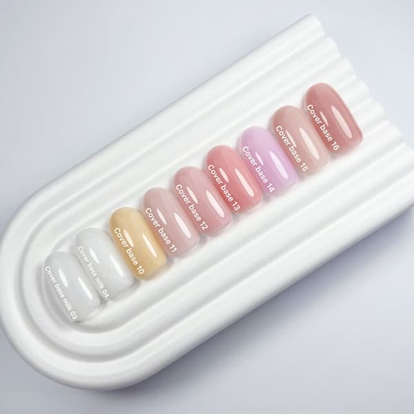 NAILSOFTHEDAY Täckbas NYHET 11 - halvtransparent delikat naken hybridbas, 30 ml