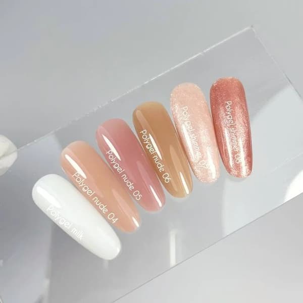NAILSOFTHEDAY Polygel nude 05 - pink nude akryl gel, 30 g