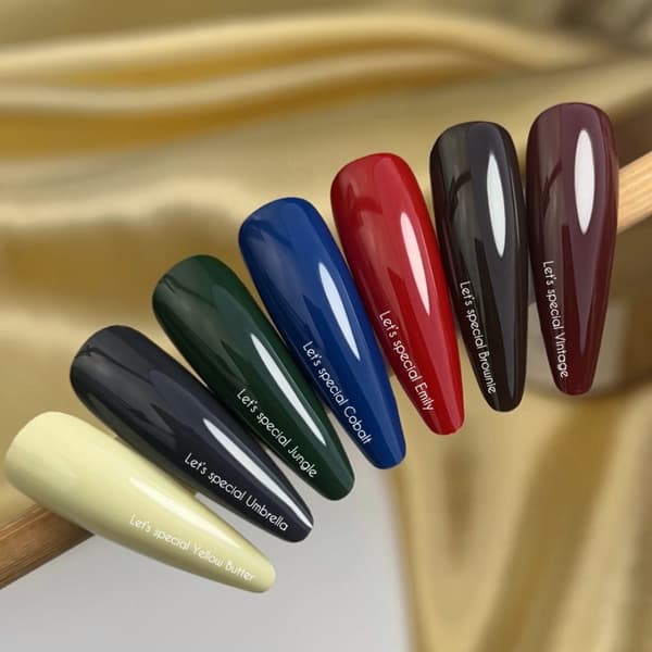 NAILSOFTHEDAY Let's special Vintage - klassiskt vinrött hybridnagellack, 10 ml