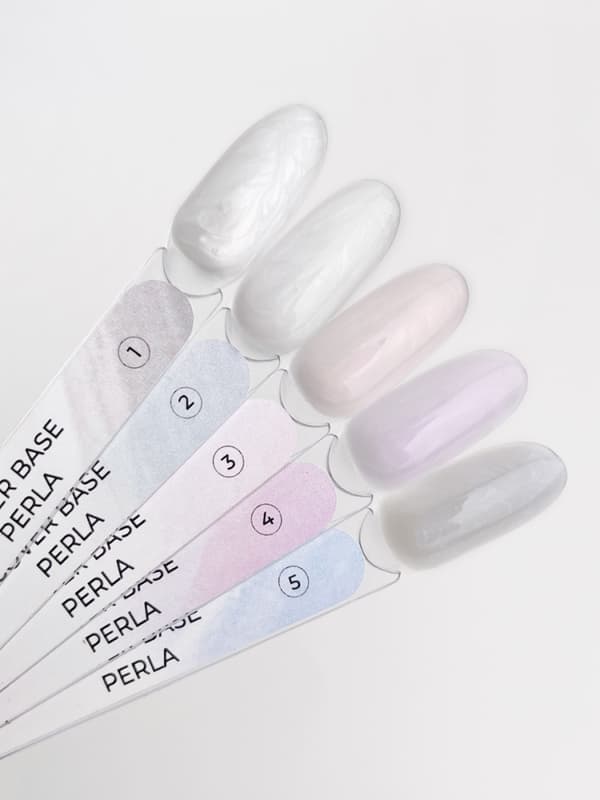 TOUCH Cover base Perla 01 - valkoinen puoliläpinäkyvä pohja helmikiiltävällä, 13 ml