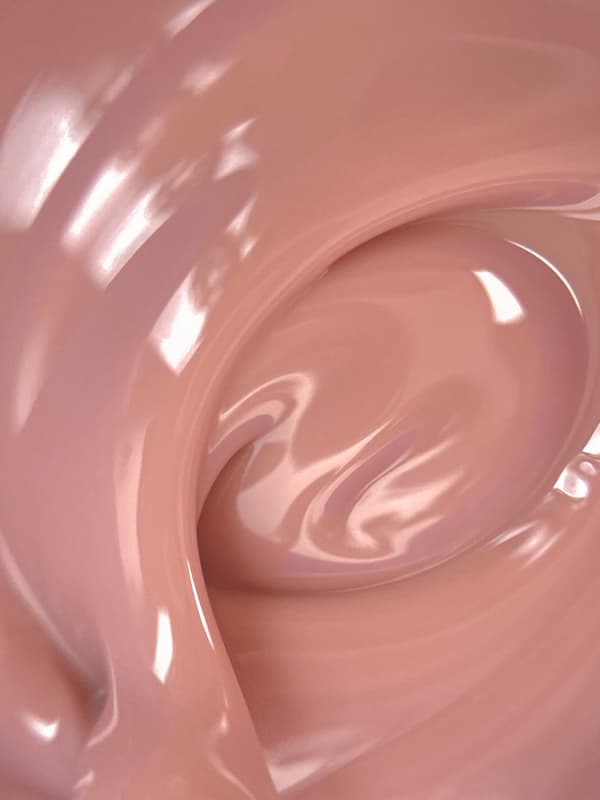 TOUCH Cover base Cupcake - mørk nøgen semi-transparent hybrid base, 30 ml
