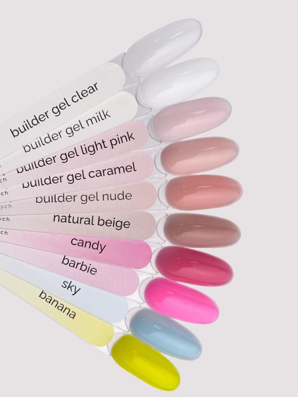 TOUCH Builder geeli Kirkas - läpinäkyvä rakennusgeeli, 30 ml