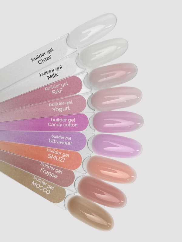 TOUCH Builder gel Frappe - beige-nude building gel, 30 ml