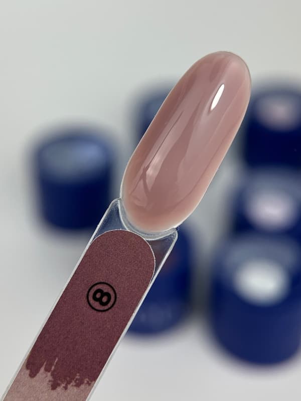 TOUCH Builder væske 08 - kaffe-beige stærk gel med flydende konsistens, 15 ml