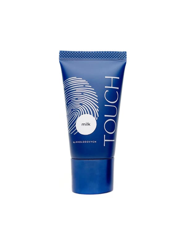 TOUCH Polygel Milk - mjölkaktig akrylgel i tub, 30 ml