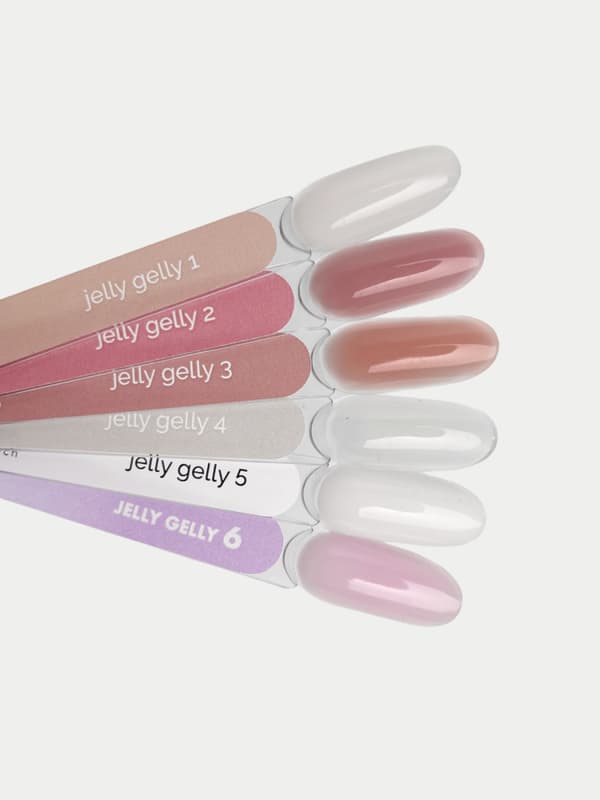 TOUCH Jelly gelé 02 - nakenrosa bygggelé, 15 ml