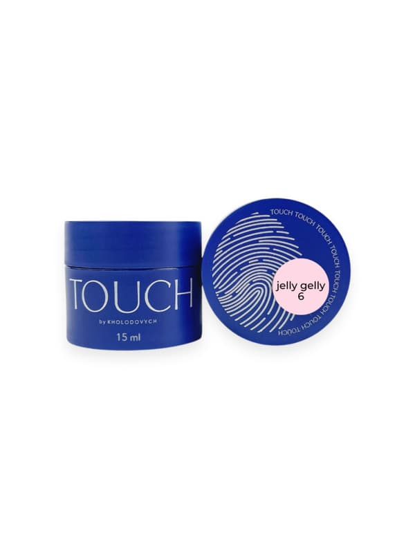 TOUCH Jelly gelly 06 - viileä vaaleanpunainen rakennusgeeli-hyytelö, 15 ml