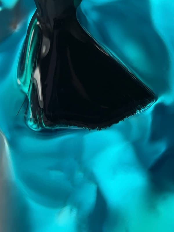 TOUCH Alchemy geelilakka 05 Azot - turkoosi läpinäkyvä hybridilakka, 9 ml