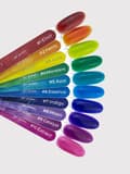 Pikkukuva 4 / 5: TOUCH Alchemy geelilakka 09 Catalyst - purppuranpunainen läpinäkyvä hybridilakka, 9 ml