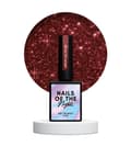 Pikkukuva 1 / 3: NAILSOFTHENIGHT Sangria - punainen hybridikynsilakka heijastavilla hiukkasilla, 10 ml