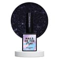 Miniatyrbild 1 av 4: NAILSOFTHENIGHT Obsidian - mörklila hybridnagellack med reflekterande partiklar, 10 ml