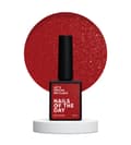 Pikkukuva 1 / 3: NAILSOFTHEDAY Otetaan erityistä Mrs. Claus - punainen hybridilakka glitterillä, 10 ml