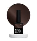 Miniatyrbild 1 av 2: NAILSOFTHEDAY Koreansk kattöga 16 - brunt hybridnagellack med "cat eye"-effekt, 10 ml