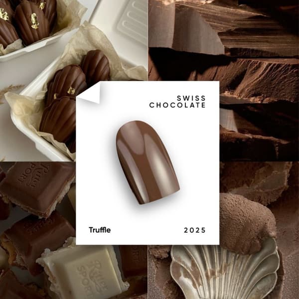 NAILSOFTHEDAY Let's special Truffle - mörk kola hybrid nagellack, 10 ml