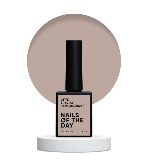 NAILSOFTHEDAY Let's special Pantone 2025/1 - beige hybridilakka, 10 ml
