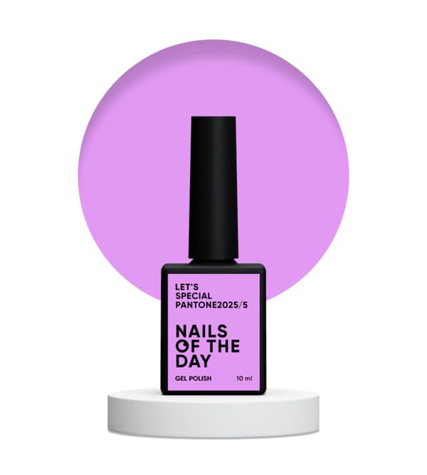 NAILSOFTHEDAY Let's special Pantone 2025/5 - lavendelrosa hybridlack, 10 ml