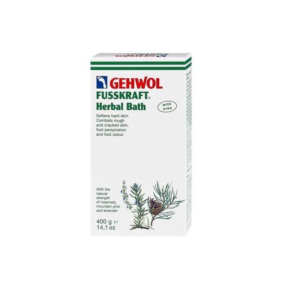 Poreileva jalkakylpy Gehwol Herbal Bath 400 g