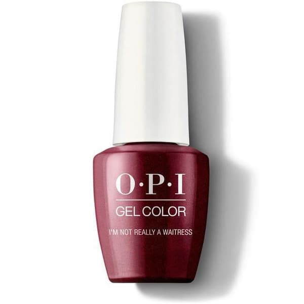 Nagellack - OPI - Jag är inte riktigt en servitris - Röd - Semi-permanent - Långvarig hållbarhet