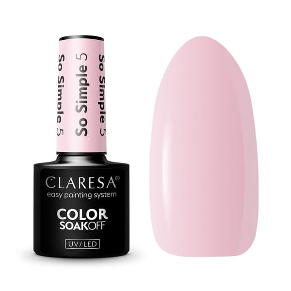 CLARESA Hybrid neglelak Så simpel 5- 5g