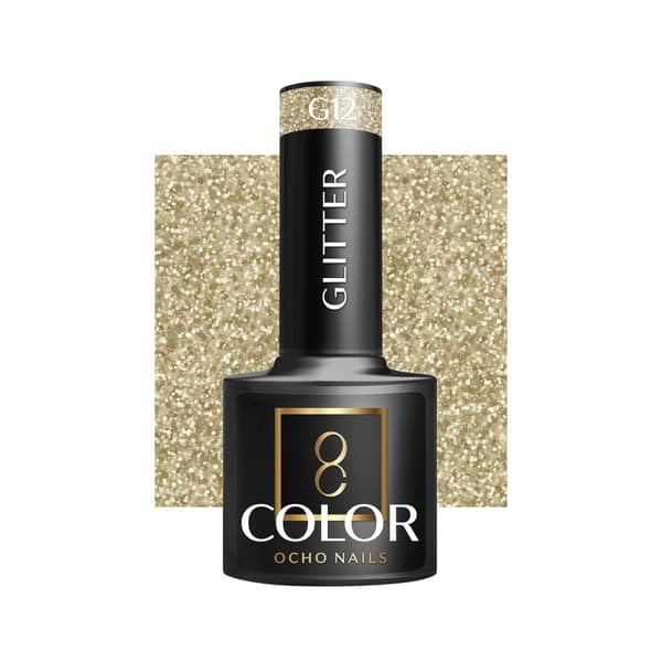 OCHO NAILS Hybridi glitter kynsilakka G13 -5 g