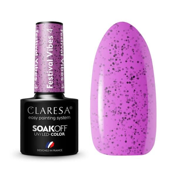 CLARESA Hybrid Varnish Festival Vibes 4 -5g