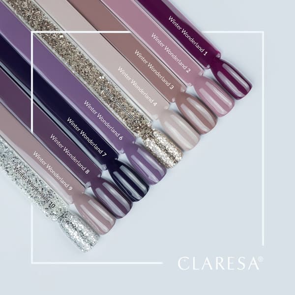 CLARESA Hybrid Nagellack Winter Wonderland 8 - 5g