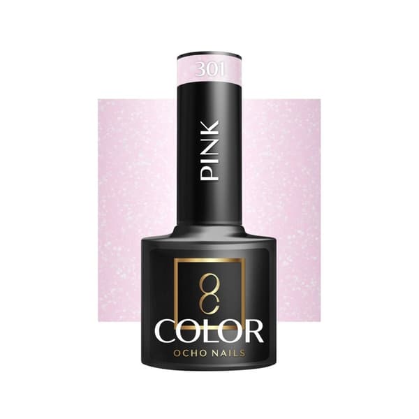 OCHO NAILS Hybrid nagellack rosa 301 -5 g