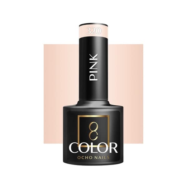 OCHO NAILS Hybrid nagellack rosa 320 -5 g