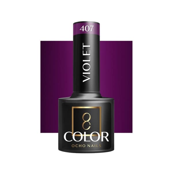 OCHO NAILS Hybrid nagellack violett 407 -5 g