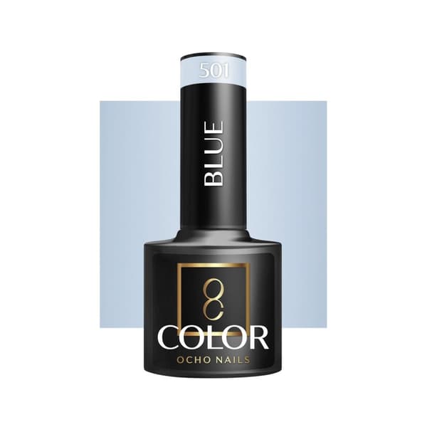OCHO NAILS Hybrid neglelak blå 501 -5 g