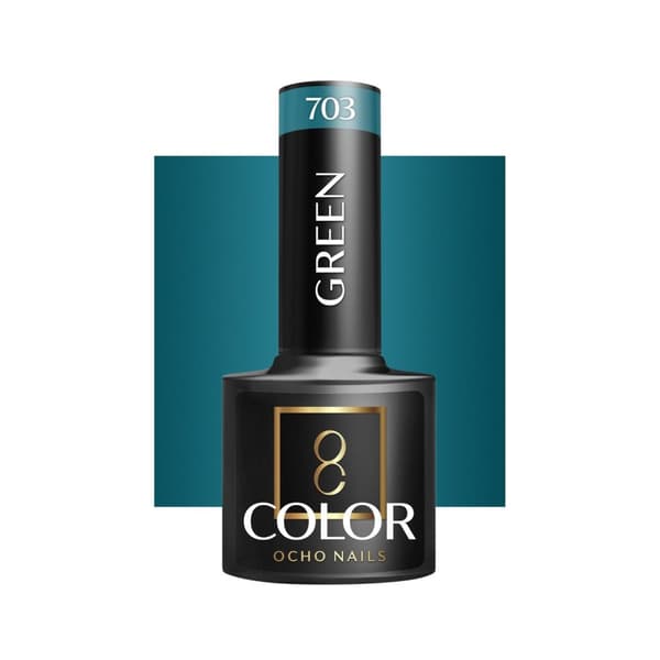 OCHO NAILS Hybrid neglelak grøn 703 -5 g
