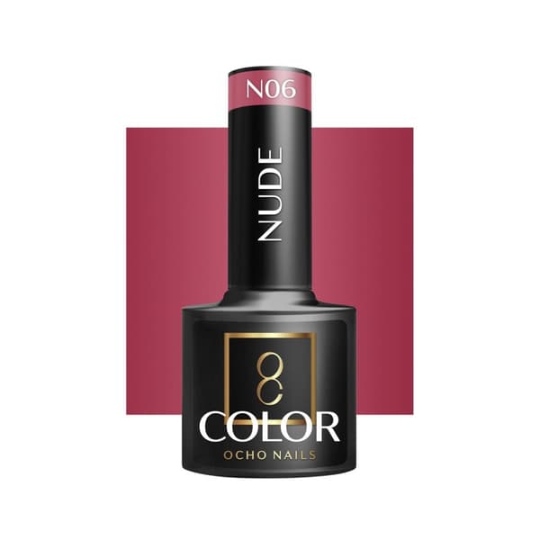 OCHO NAILS Hybrid neglelak nøgen N06 -5 g