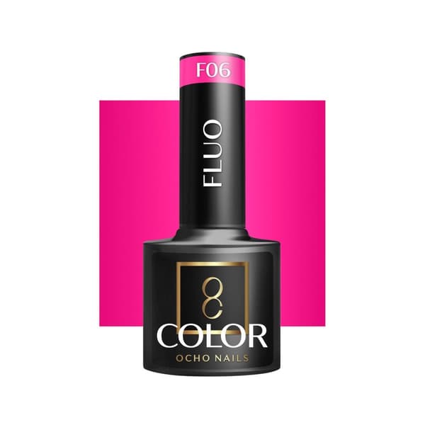 OCHO NAILS Fluorescerande hybridnagellack F06 -5 g