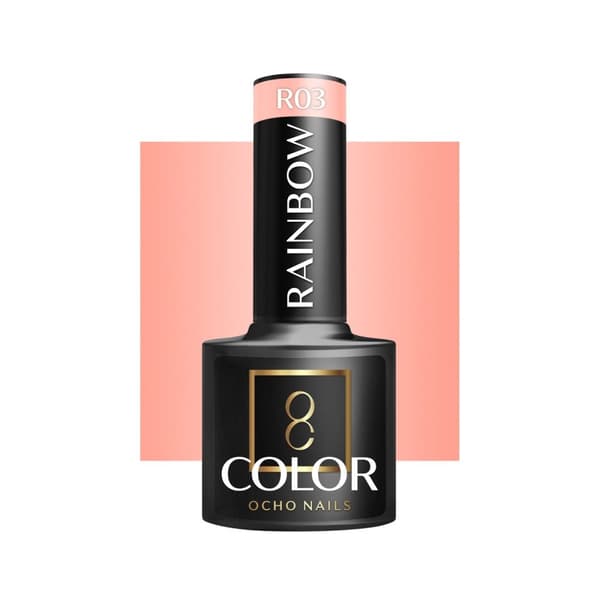 OCHO NAILS Hybrid regnbågsnagellack R03 -5 g