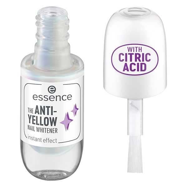 Nagellack - ESSENCE - Anti-gulning - Ljusande effekt - Vitt och blått