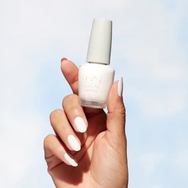 Nagellack - OPI - Natur Strong Strong as Shell - Vit - Vegansk - 15ml