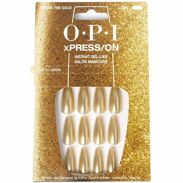 Lösnaglar Opi #Break the Gold 30 Delar