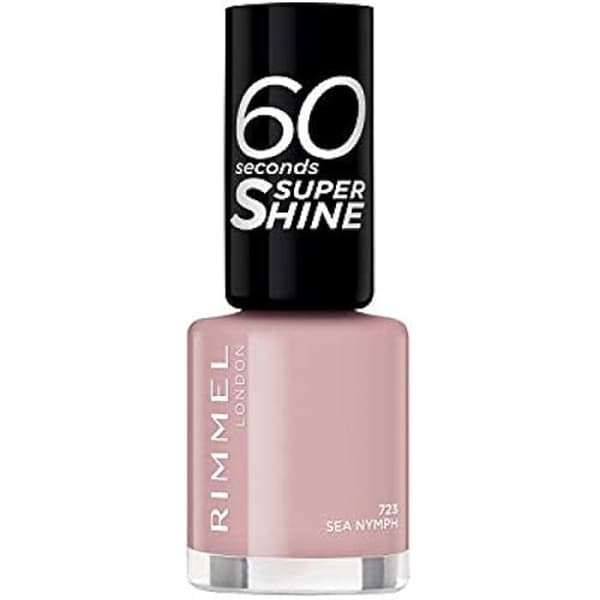 Nagellack - RIMMEL - 60 Sekunder - Super-skimrande - Sjöjungfru - Snabbtorkande