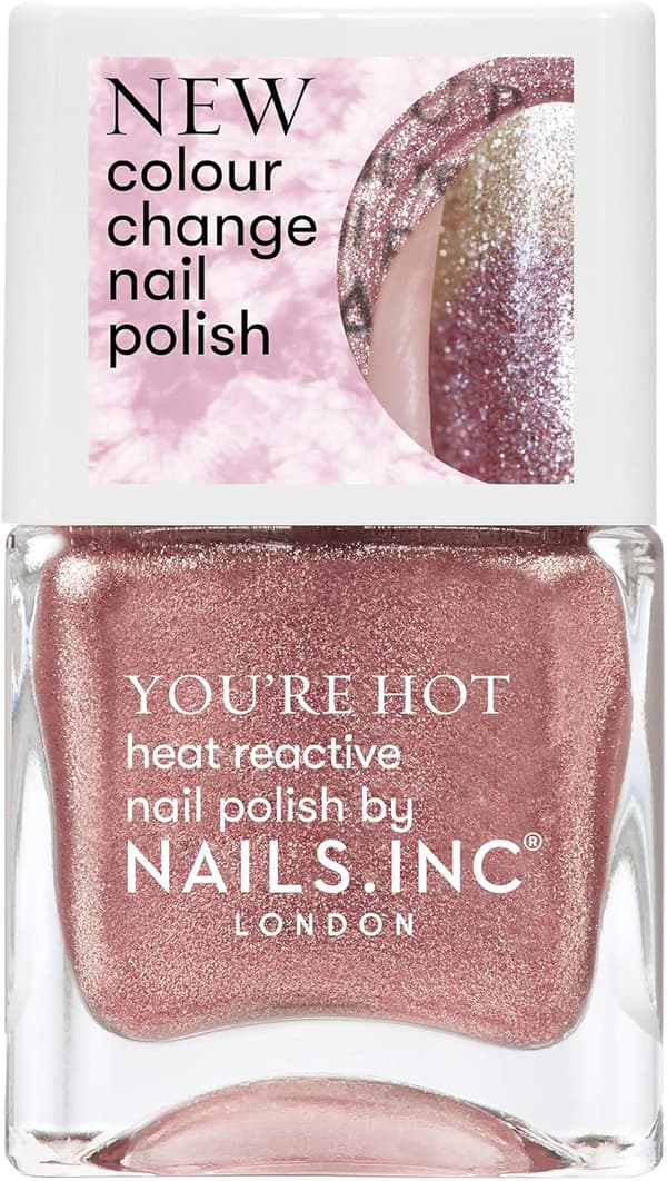 Nail.INC You're Hot Heat Reactive Nail Polish - Because I'm Hot 14ml