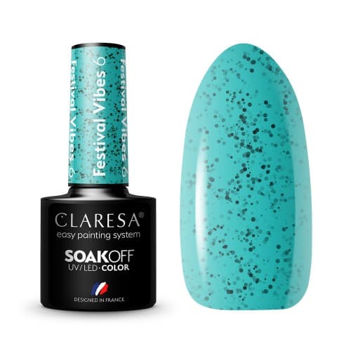 CLARESA Hybrid neglelak FESTIVAL VIBES 6 - 5g