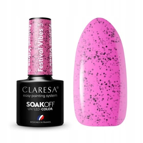 CLARESA Hybrid neglelak FESTIVAL VIBES 3 - 5g