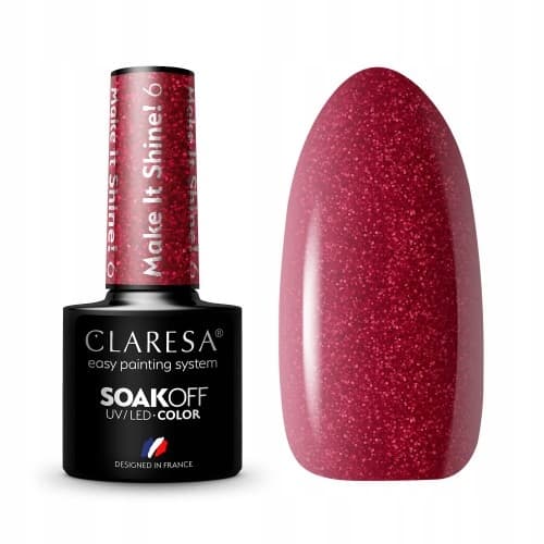 CLARESA MAKE IT SHINE 6 hybrid nagellack - 5g