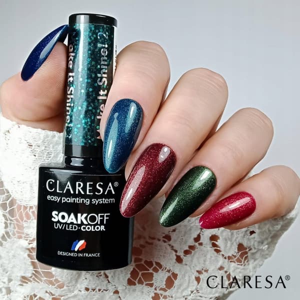 CLARESA MAKE IT SHINE 1 hybrid neglelak - 5g