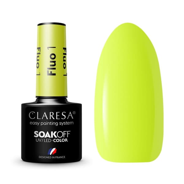 CLARESA Hybrid -kynsilakka FLUO 1 - 5 g